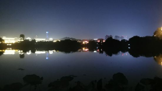 [打卡]夜镇江醉美金山湖夜景  ​​​[喜欢]感觉这里真的很