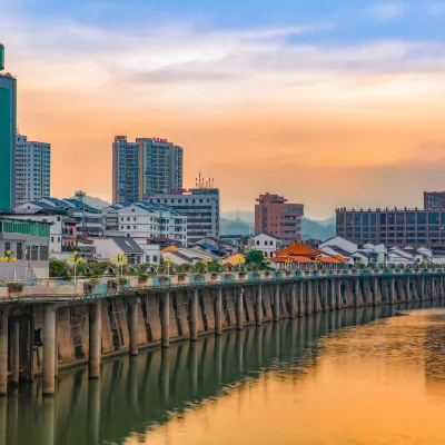 Hotels near Meixian People's Square