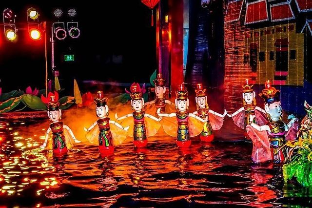 胡志明市金龍水上木偶戲 | 金龍水上木偶劇院