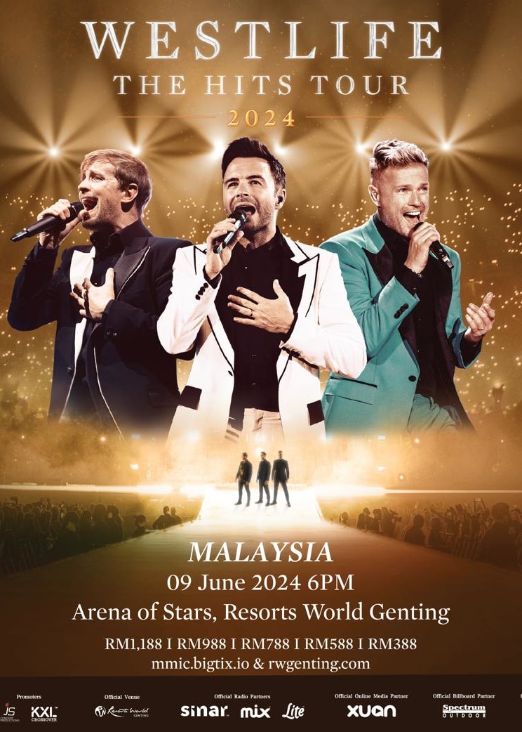 【馬來西亞雲頂高原】Westlife The Hits Tour 2024 | 雲頂高原