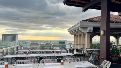 Sky Deck in City of Manila