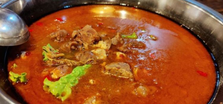 烫皮山羊肉火锅店
