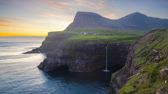 Mulafossur Waterfall