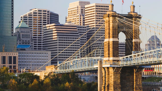 John A. Roebling Suspension Bridge