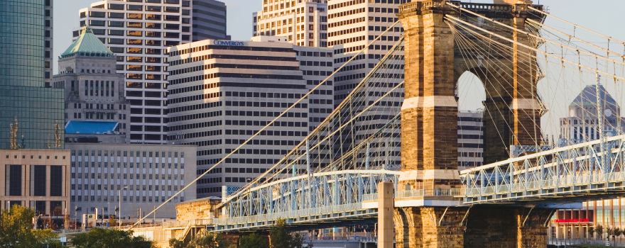 John A. Roebling Suspension Bridge