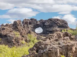 Lava field Dimmuborgir