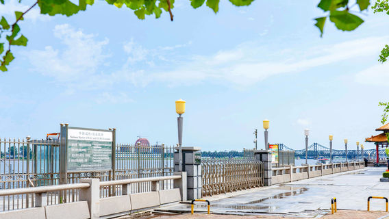 Dandong China-North Korea Border