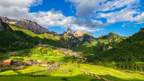 Zha Ga Na travel destination