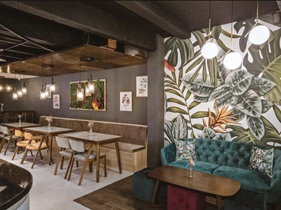 Tropical coffee sale