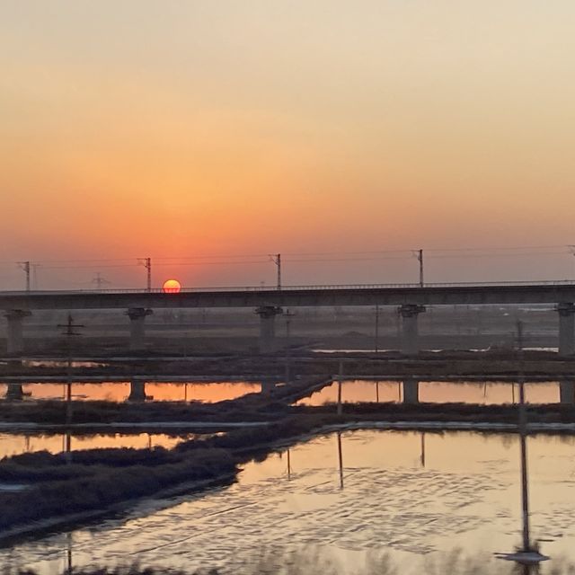 Most Beautiful Sunset in Xian