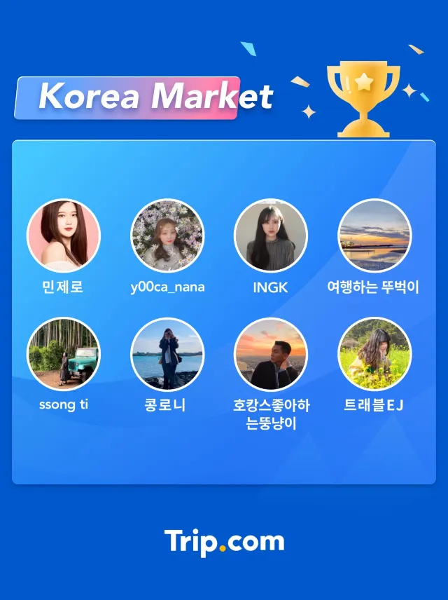 2021 트립닷컴 MOST VALUABLE CREATORS를 소개합니다!🎉