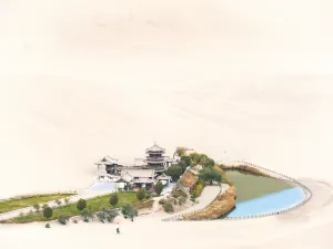 Mingsha Mountain And Crescent Spring