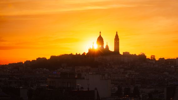 法國巴黎聖母院+巴黎歌劇院+蒙馬特高地+凱旋門+塞納河一日遊