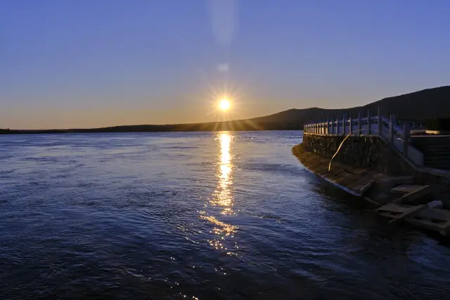 Sunrises in Jiamusi