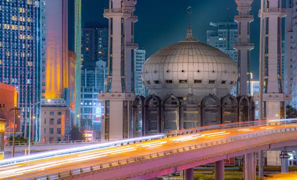 鄰近蘭州西關清真大寺的酒店