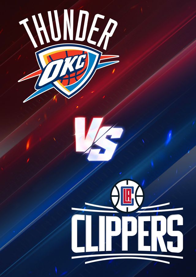 NBA常規賽：俄克拉荷馬城雷霆隊 VS 洛杉磯快船隊 | 俄克拉何馬城
