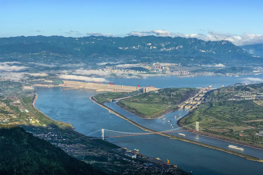 三峡ダム観光エリア