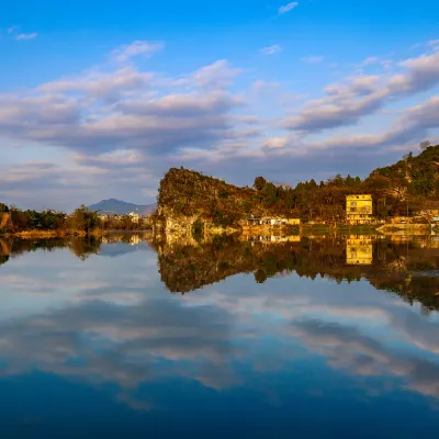 Guilin Qingshanshe (Taohua River Reed Flute Cave Scenic Area)