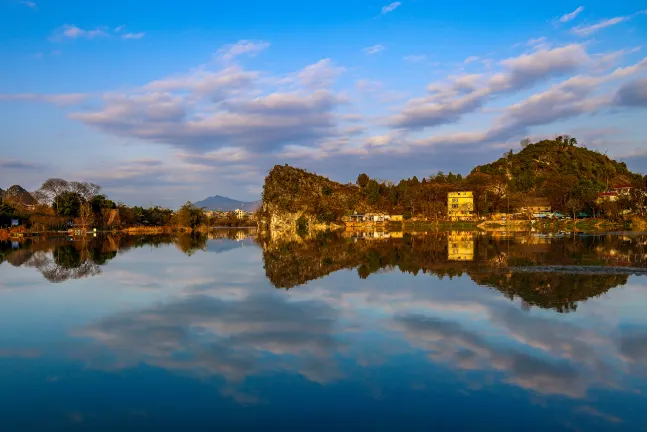 Guilin Qingshanshe (Taohua River Reed Flute Cave Scenic Area)