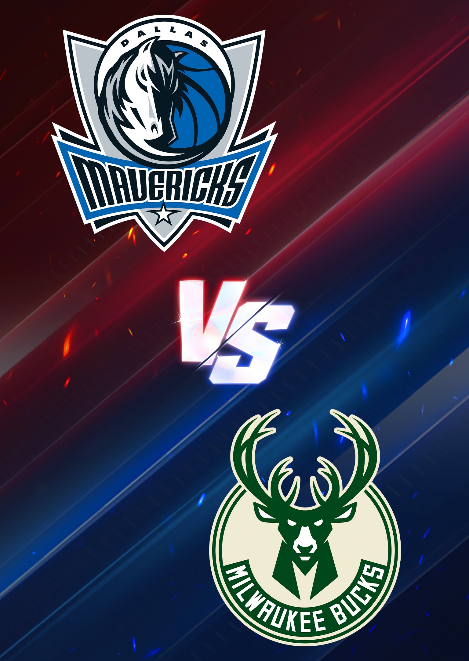 達拉斯獨行俠隊 VS 密爾沃基雄鹿隊 | 美國航空中心球館