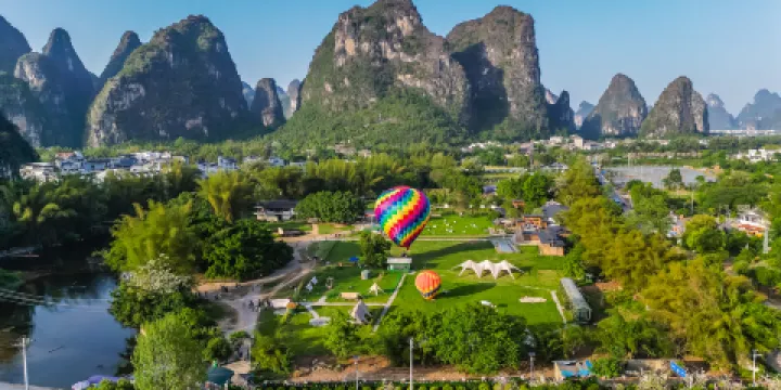 桂林熱氣球體驗