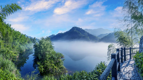 Little Dongjiang River Fog Observatory