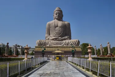 Statue of Buddha in Bodhgaya