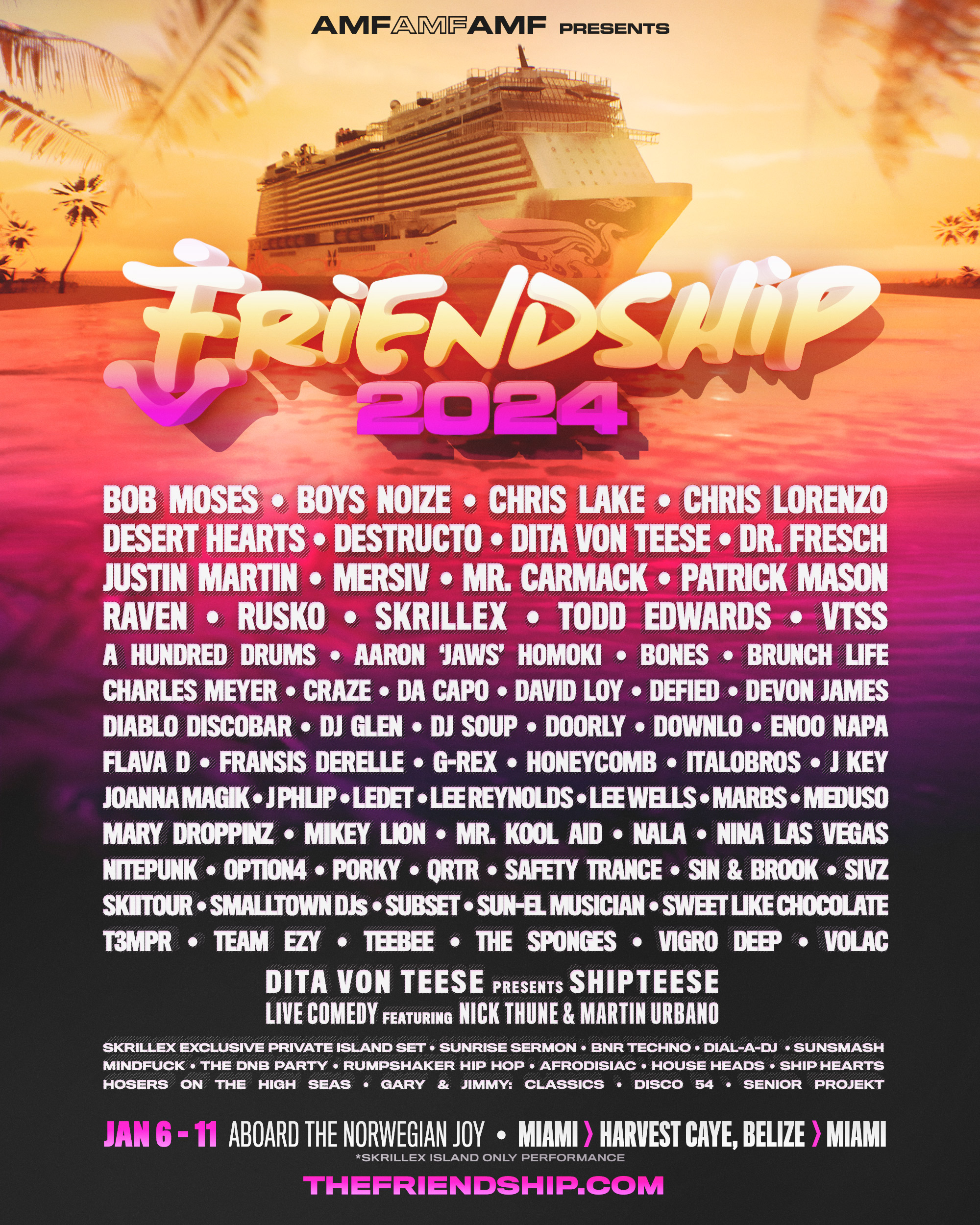 2024 Friendship Festival音樂節 | Port of Miami