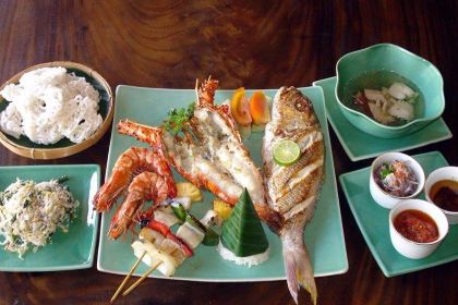 Bawang Merah Beachfront Restaurant