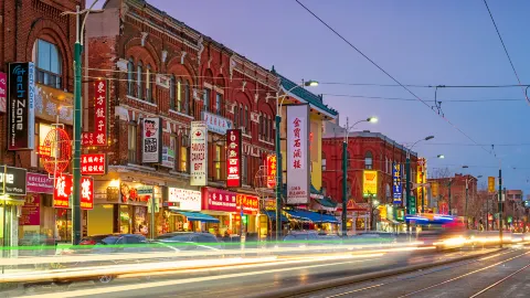 Chinatown attraction in Toronto