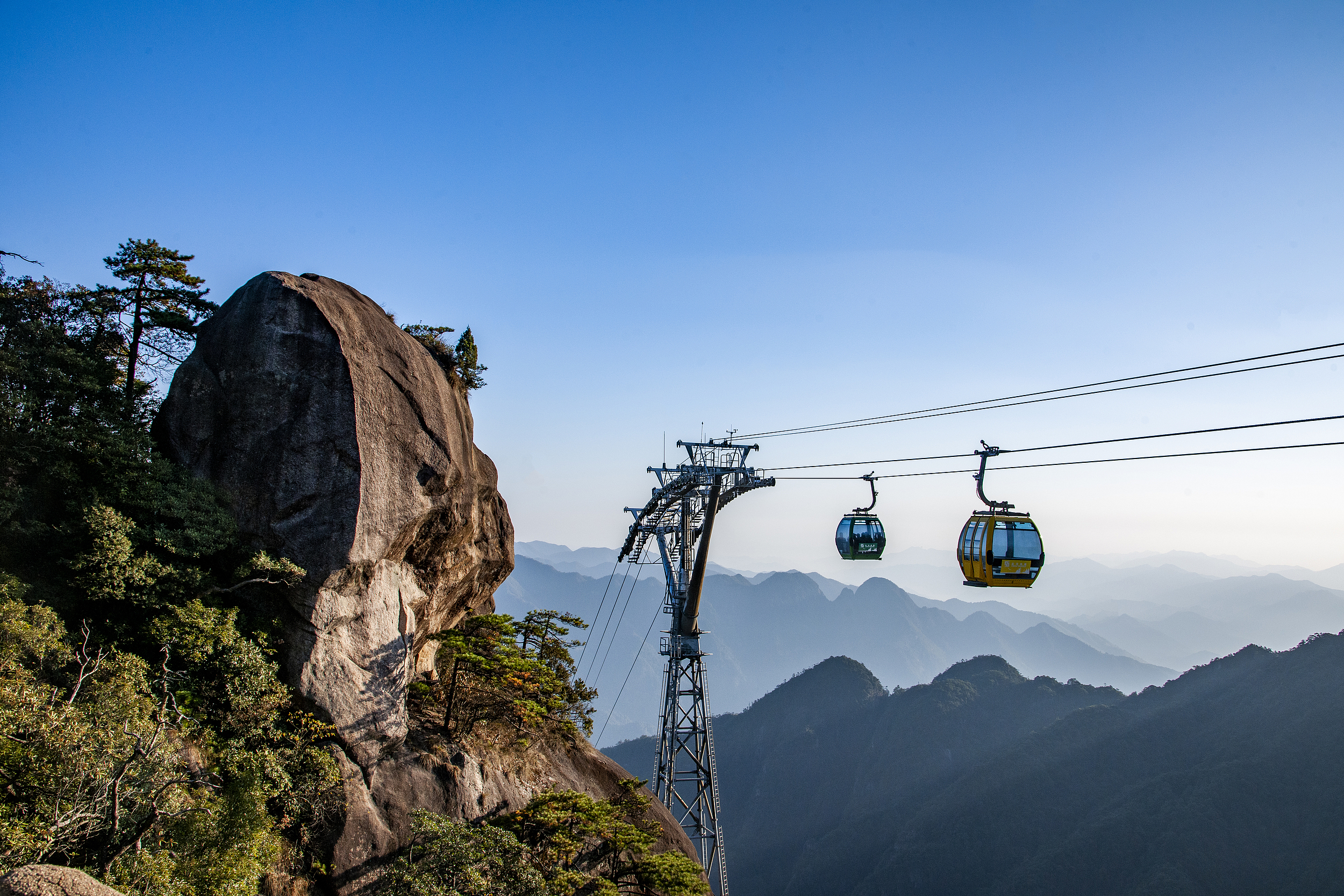 Sanqing Mountain Jinsha Cableway