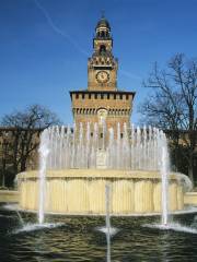 Piazza Castello Fountain