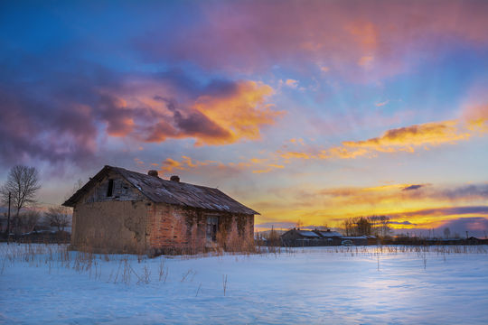 Sunset Sightseeing in Hulunbuir