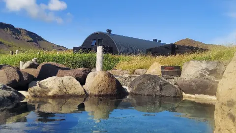 Hvammsvik Hot Springs attraction in Iceland