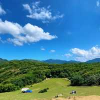 假日親子遊 ｜香港塔門藍天白雲探牛牛