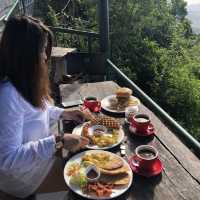 Breakfast and the view