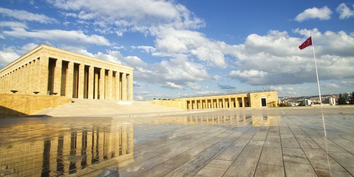Mausoleum for former Turkish leader