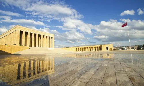 Mausoleum for former Turkish leader