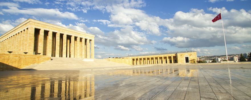 Mausoleum for former Turkish leader