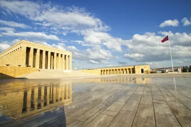 Mausoleum for former Turkish leader