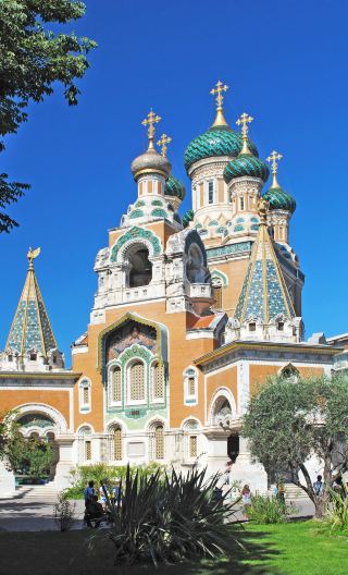聖女貞德教堂+夏加爾博物館+俄羅斯正教會聖尼古拉主教座堂