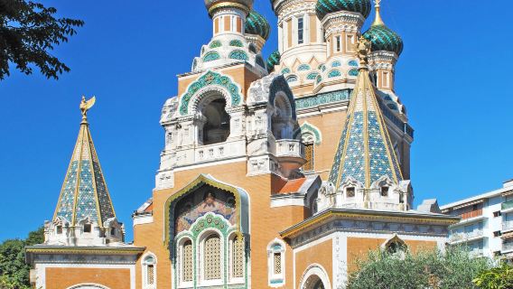 Joan of Arc Church + Marc Chagall Museum + Russian Orthodox Cathedral of St. Nicholas