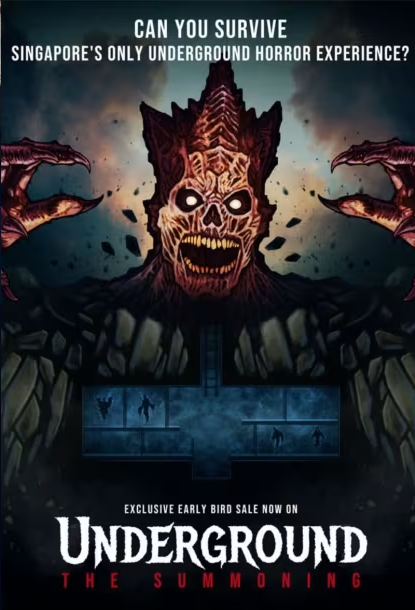 【新加坡】《地下：召喚》沉浸式體驗展 | 新加坡碉堡博物館
