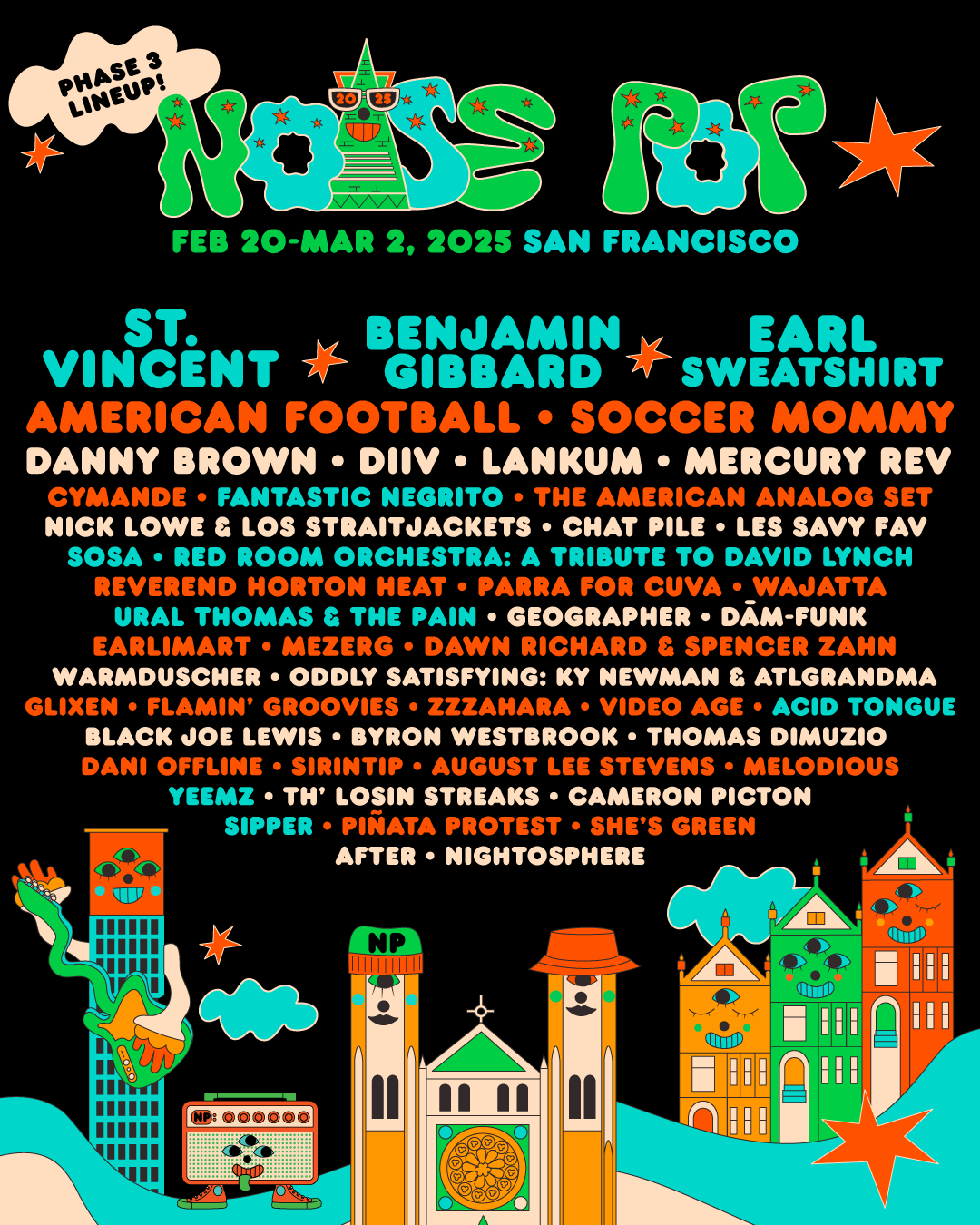 Noise Pop Festival 2025 | San Francisco