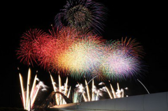 oyota Oiden Festival Fireworks Display | 토요타