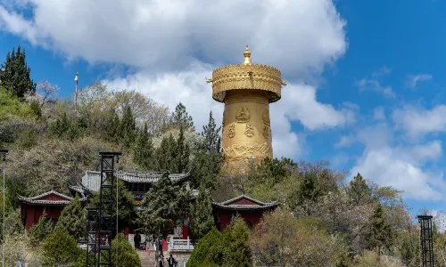 Dafo Temple Prayer Wheel