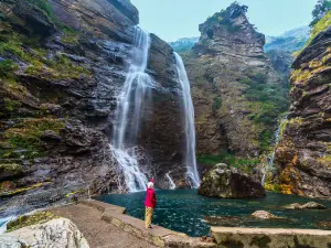 Three Cascades Waterfall
