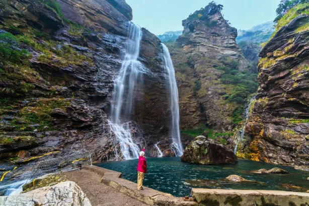 Three Cascades Waterfall
