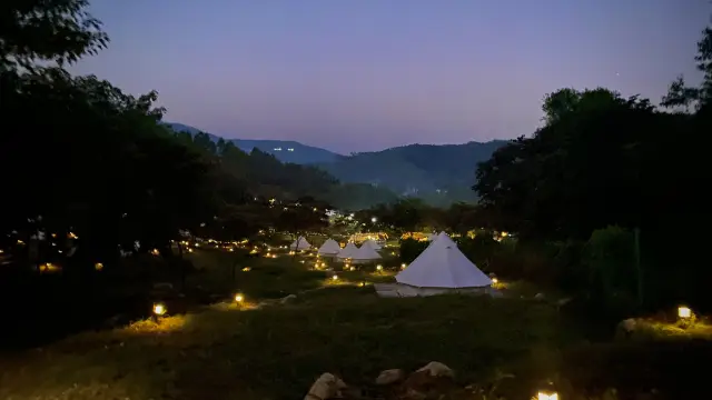 Camping in Longmen