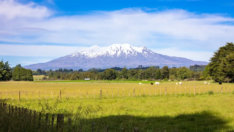 Flug nach Taupo